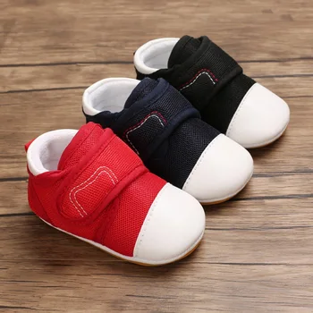 

2020 Autumn Baby Boy Girl Cotton Shoes Soft Casual Rubber-Soled Non-slip Shoes First Walking Shoes