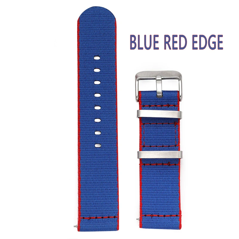 Quick Release Nylon Weave Smart Watch Strap