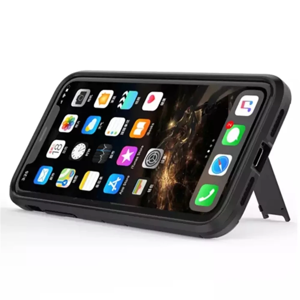 Yuhashi противоударный жесткий чехол-подставка для iPhone XS, защитный чехол-накладка для телефона, чехол-бампер для iPhone XS