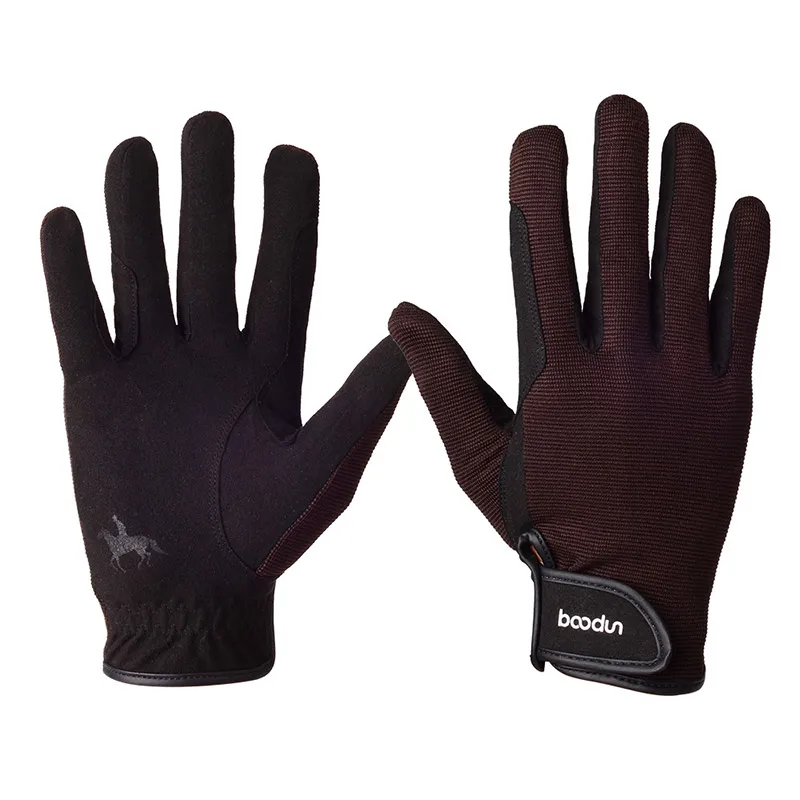 Профессиональные перчатки для верховой езды, перчатки для верховой езды для мужчин и женщин, легкие дышащие, ENA88