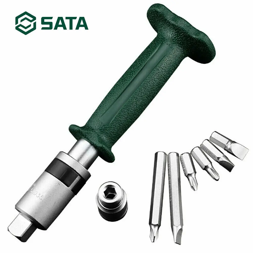 8 шт. набор ударных отверток SATA 09603|Отвертка| |