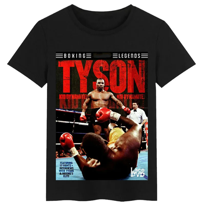 Майка Tyson Memorializes индивидуальная футболка фанаты бокса унисекс футболка|Футболки|