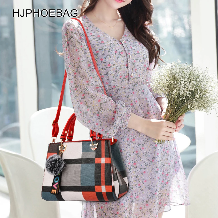 HJPHOEBAG модная женская сумка из искусственной кожи, женские сумки-мессенджеры с шариками, женские сумки через плечо, женские вечерние сумки YC233