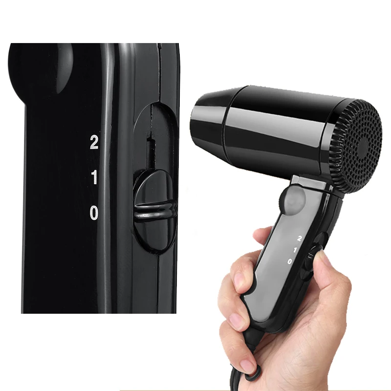 Оконный дефростер,, автомобильный фен для волос, горячий и холодный складной походный Дорожный фен, портативный 12 в прикуриватель