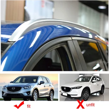 

OE roof rail roof rack roof bar for Mazda old CX-5 2013 2014 2015 2016,oxidized aluminum, upgrade car appearance, very beautiful