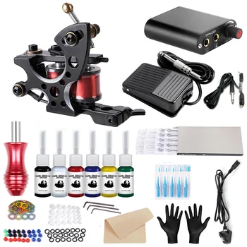 

Complete Tattoo Kit for Beginners Tattoo Supplies Tattoo Machine Kit Tattoo Supplies Professional Complete Tattoo Kit