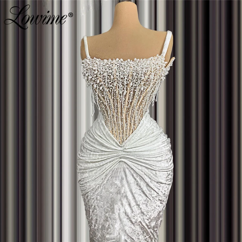 Ivory Pearl Evening Dresses Formal ...