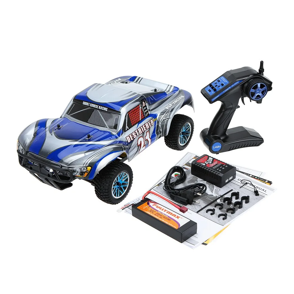 

HSP 1/10 Rc Car 4WD Off Road Rally Short Course Truck RTR Similar REDCAT HIMOTO Racing (item no 94170/94170PRO
