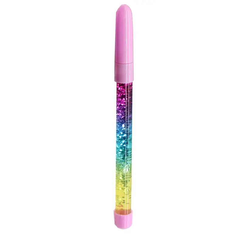 Пленка в поток масла волшебная палочка Шариковая ручка Kawaii поставка школьная Ручка шариковая Drift блестящая офисная кристаллическая блестящая Y4V2