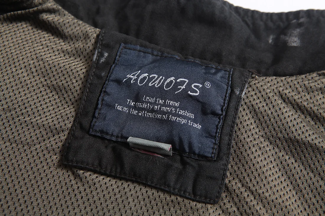 [Code] European Outdoor Men Mountain Climbing Waistcoat Origional Men'S Wear Workwear Camouflage Pure Cotton Waistcoat Mg102