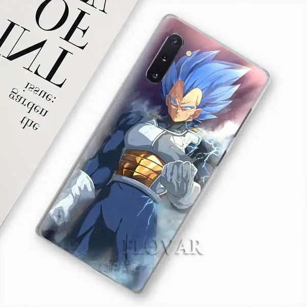 Чехлы для телефонов Dragon Ball Saiyan Goku для samsung Galaxy Note 10 S10 Plus 5G S10e A30 A40 A50 A60 A70 M40 жесткий чехол - Цвет: 010
