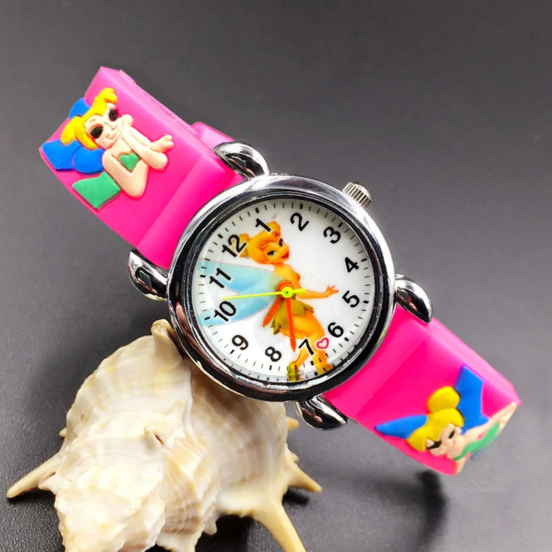 Cartoon Pretty Style Children Wrist Watches Kids Students Girls Quartz 3D Silicone Strap Clcok E22 |