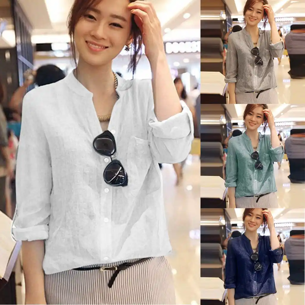 blusa tres cuartos ala moda