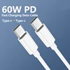 42843-ceb2ae.jpg Cable USB C vers USB C pour Samsung S20 Xiaomi PD 60W câble de charge rapide pour MacBook