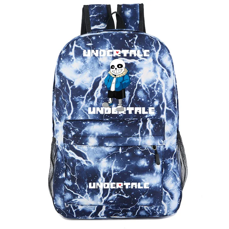 photo colour Аниме Undertale рюкзак для женщин и мужчин дорожные сумки с принтом детская школьная сумка рюкзак для мальчиков и девочек Сумка для книг Mochila Escolar детский подарок - Цвет: photo colour