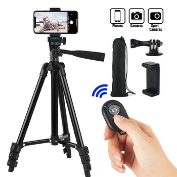 

Tripod For Mobile Tripod Camera and Photography Bluetooth Stand Monopod Cam Box Photo Holder Table Smartphone Tripod For Camera