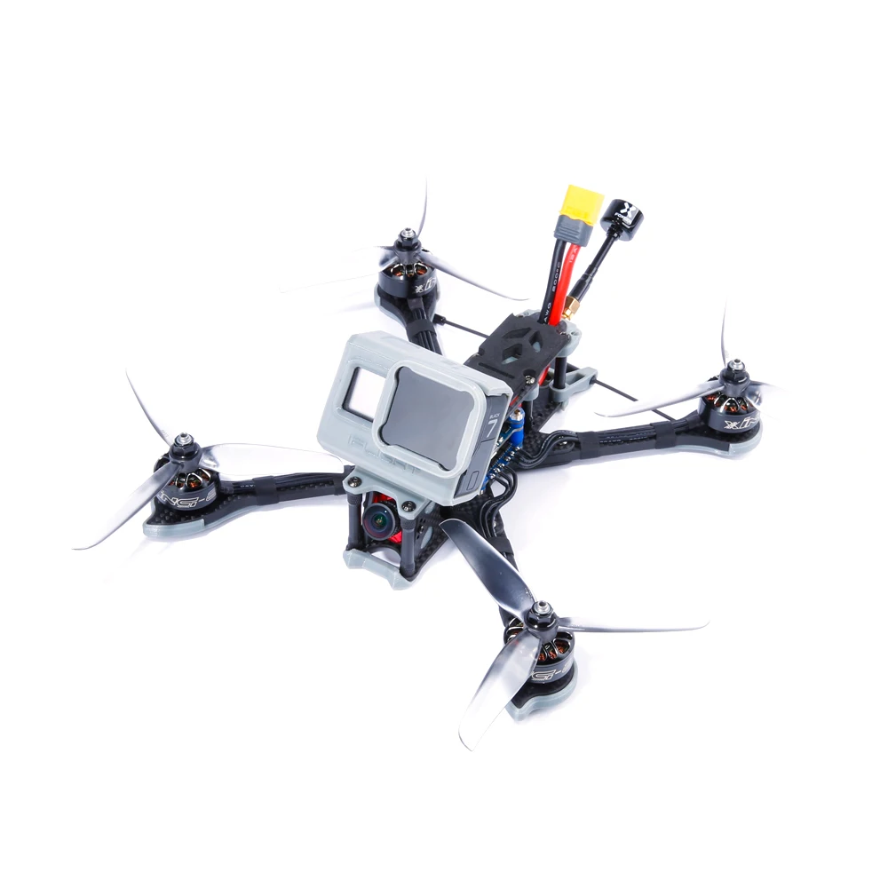 IFlight Nazgul5 227 мм 4S 2750KV/6 S 1700KV 5 дюймов FPV гоночный Дрон RC Qudcopter Multirotor BNF PNP w/F4 Caddx Ratel 45A ESC |