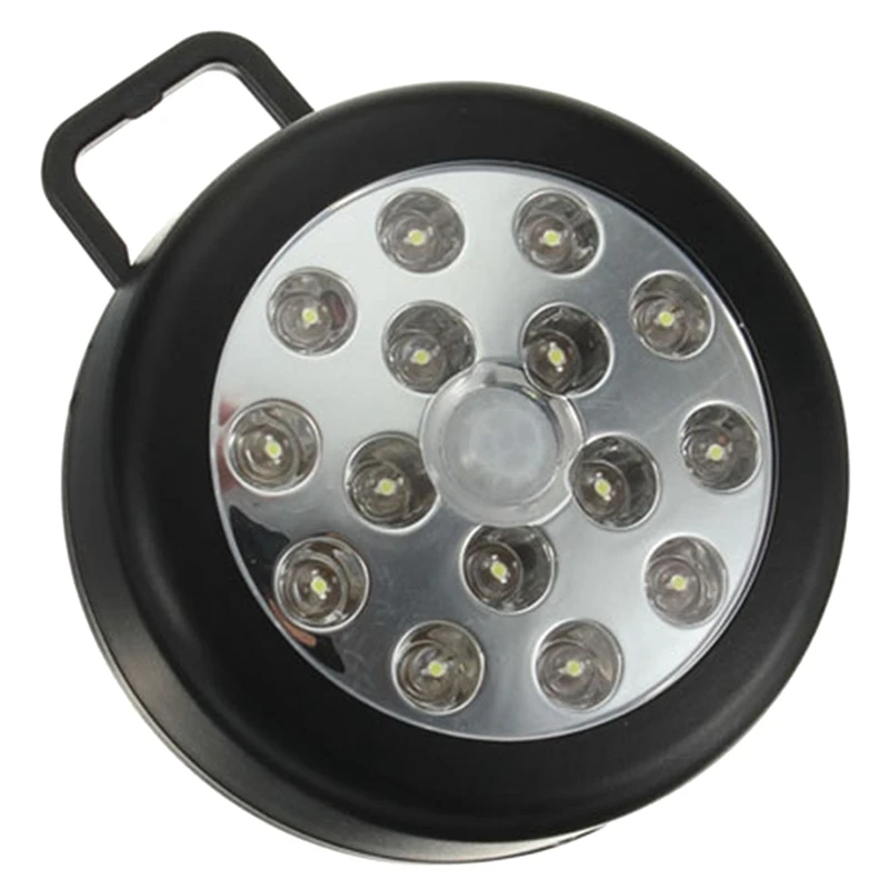 

Wireless Infrared PIR Auto Sensor 15 LED SMD Hook Night Light Motion Detector, Black 2 Lights