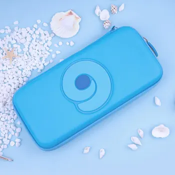 

Nintend Switch Portable Case Blue Cute Storage Bag PU Waterproof Cover Shell For Nintendo Switch Lite Game Console Accessories
