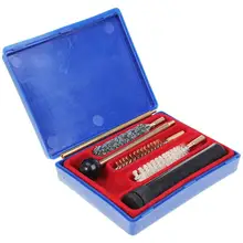 Zestaw do czyszczenia myśliwskiego MAGORUI dla. 38/.357/9mm cal pistolet pistolet Bore Cleaner w/Case taktyczne akcesoria myśliwskie