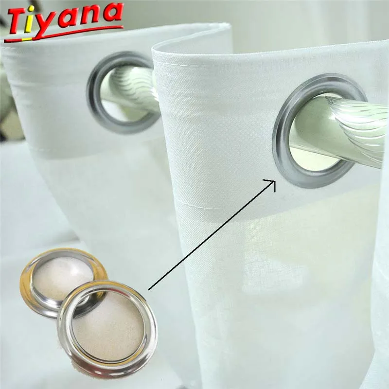 32 Pezzi Anelli Per Tende In Plastica – Occhielli A Basso Rumore, Finitura Argento Opaco, Diametro 42 Mm, Per Tende Da Doccia E Tende