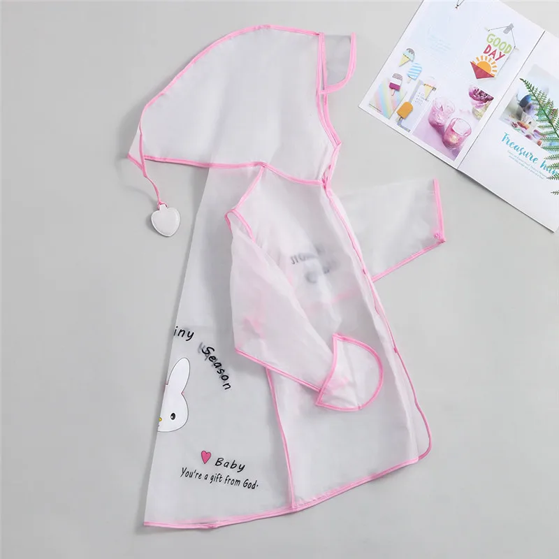 Children's waterproof raincoat Boys Girls Kids Hooded Raincoat Waterproof Jackets Toddler Baby Cartoon Tops #4S18 (12)