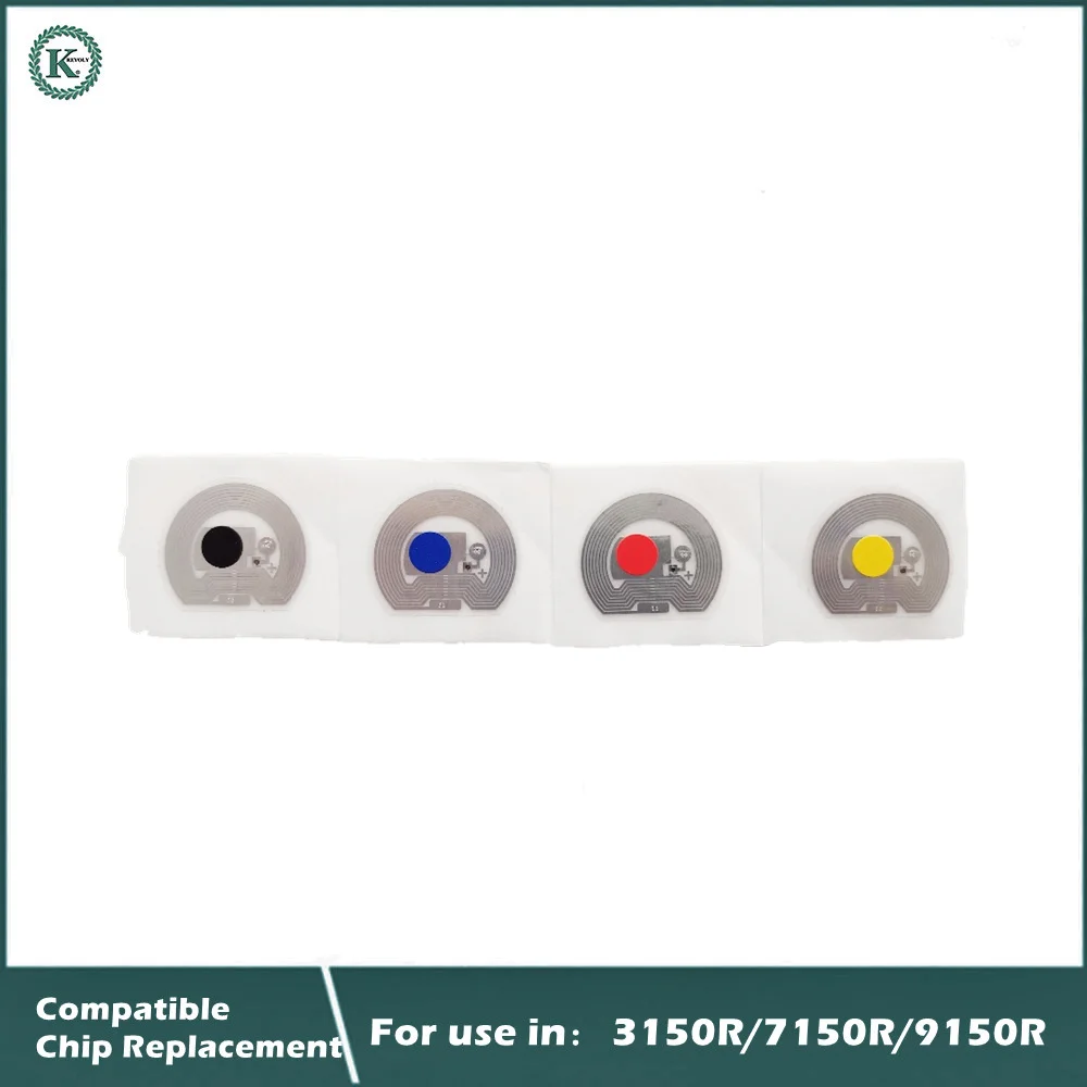 

KREYOLY Compatible Chip Replacement for 3150R/7150R/9150R Ink Cartridge K C M Y color ONE SET