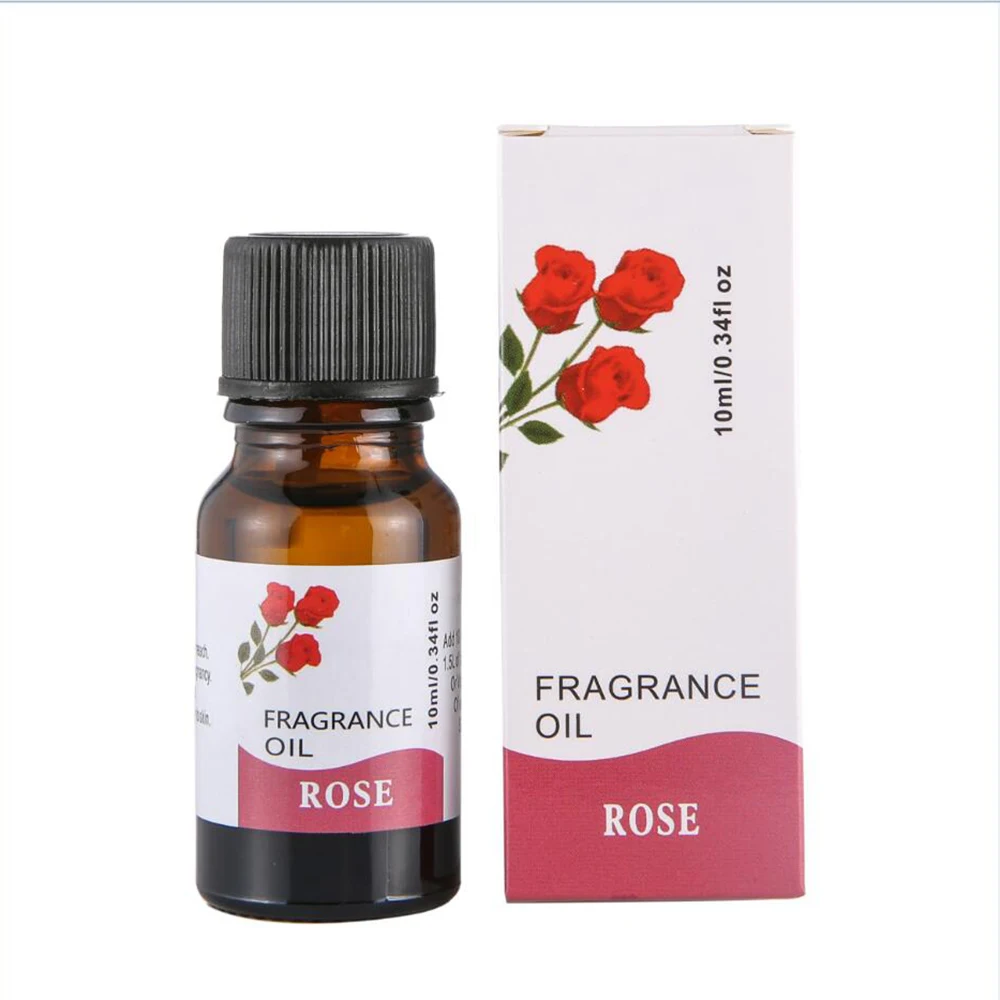 rose 10 мл водорастворимый цветок фрукты растительное эфирное масло снимает стресс увлажнитель воздуха освежитель воздуха ароматерапия TSLM2 - Цвет: rose