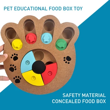 

Pet Dog Trainning Puzzle Toy Slow Food Bowl Leaking Food Reward Dog Game Disc Board Increase IQ Interactive Dog Pet Supplies