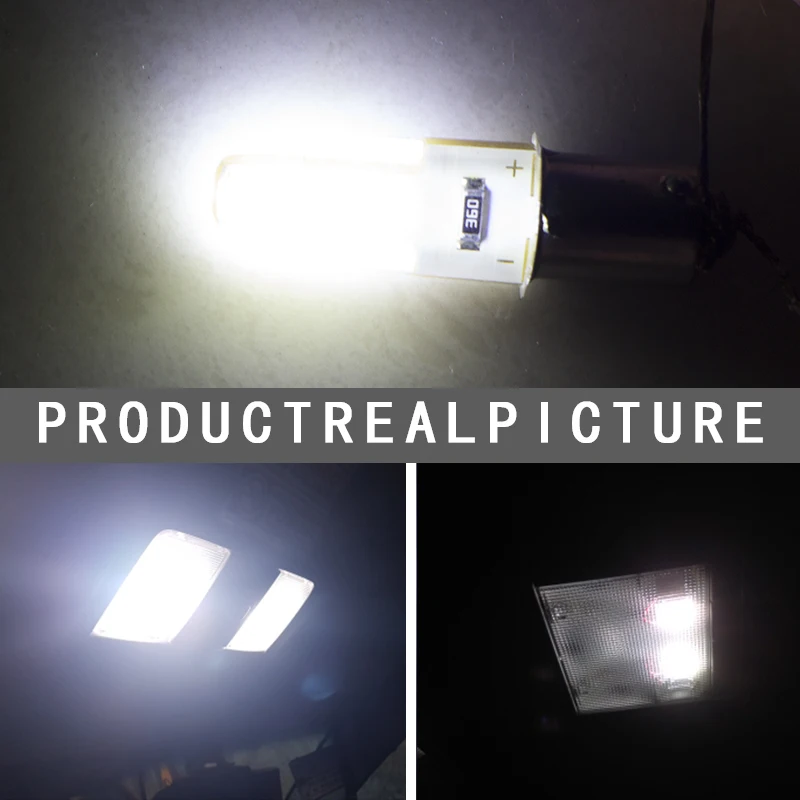 1 шт. BA9S 233 T4W T11 COB led силикагель водонепроницаемый свет габаритный автомобильный фонарь для чтения купольная лампа авто парковочные лампы 12 В