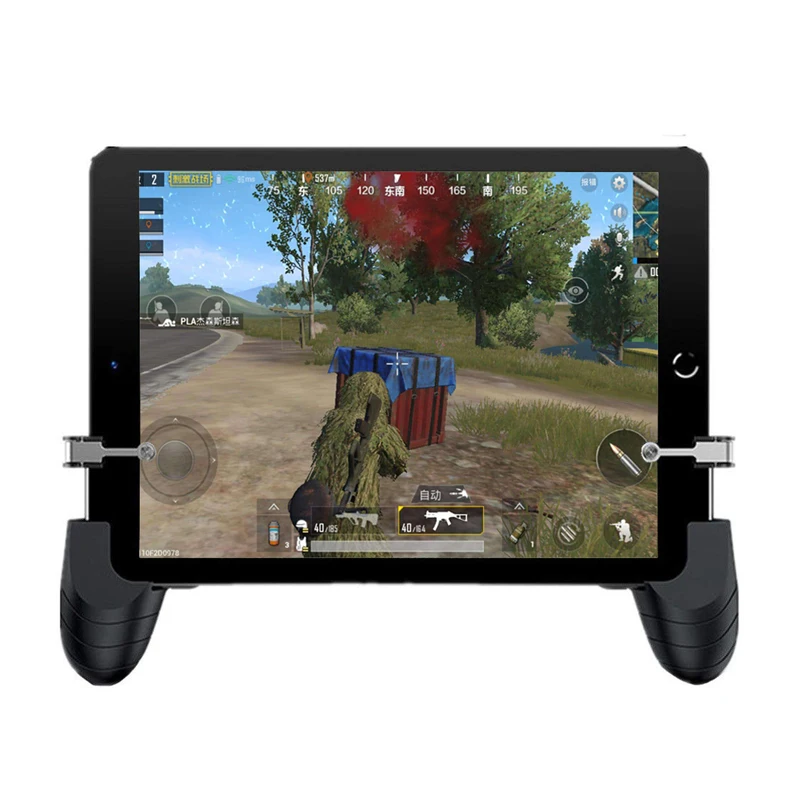  Professional Tablet Game Trigger Fire Button Aim Key L1R1 Controller For IOS Game Grip Handle For A