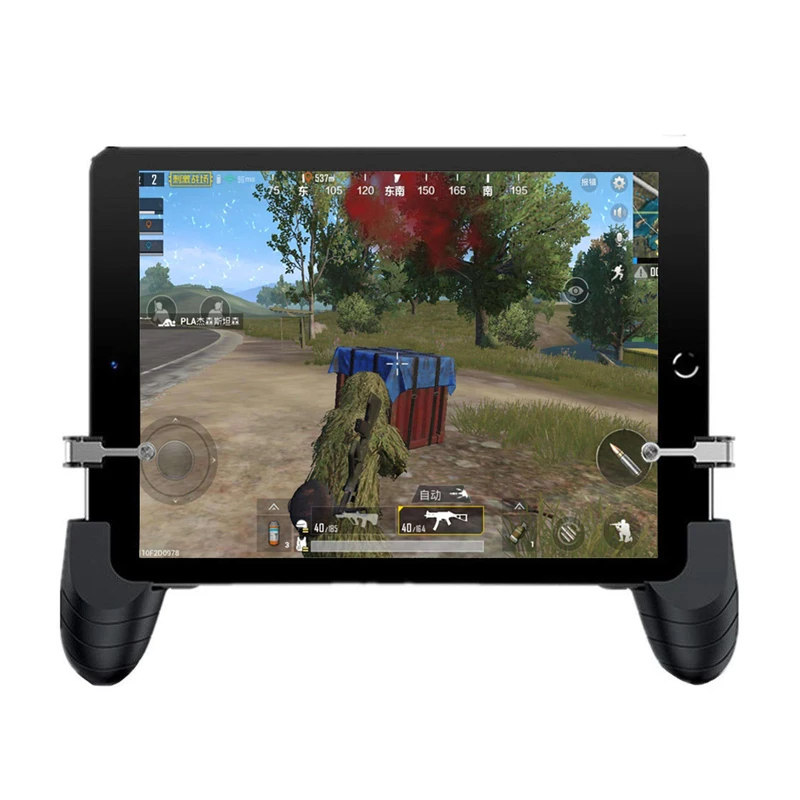 Professional Tablet Game Trigger Fire Button Aim Key L1R1 Controller For IOS Game Grip Handle For Android IPad Game Gamepad PUBG