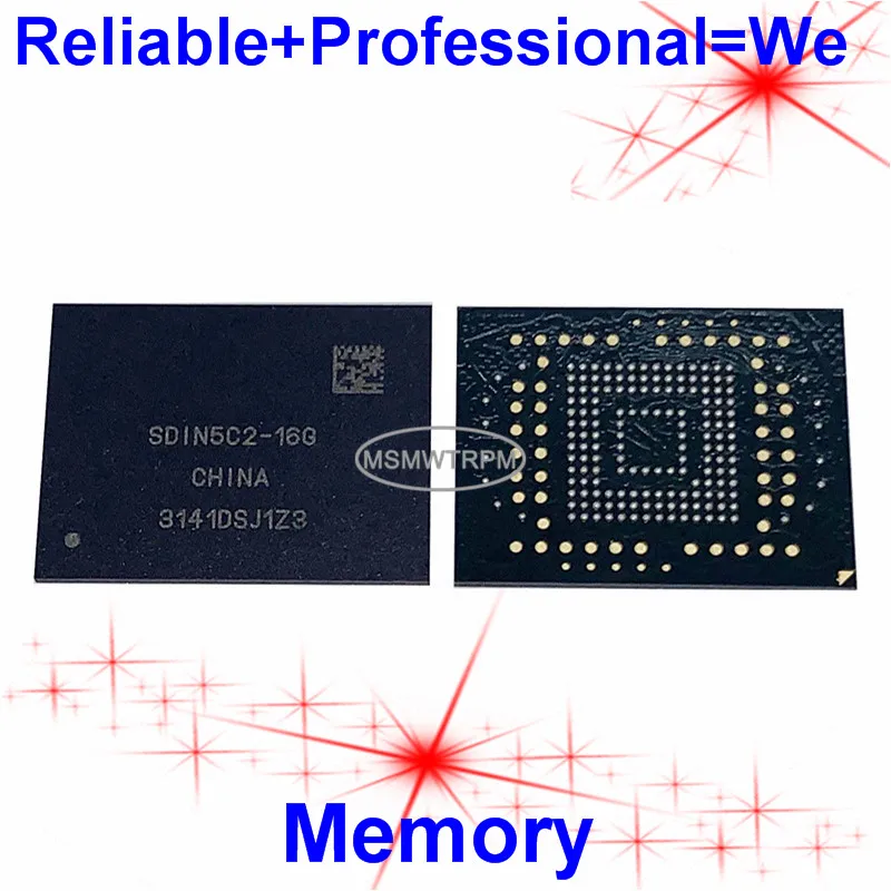 SDIN5C2 16G BGA169Ball EMMC 16 GB мобильный телефон памяти новый оригинальный и подержанных 100%