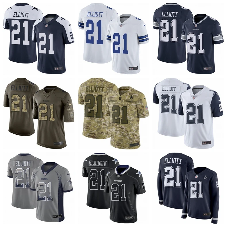 Мужские трикотажные ковбойские костюмы Даллас Эзекиль Эллиот