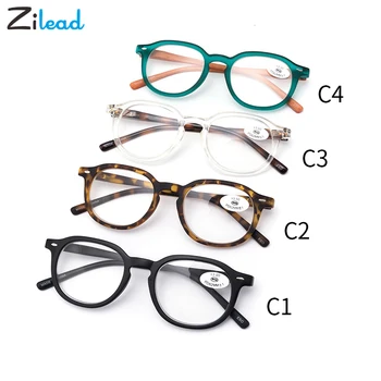 

Zilead Ultralight Fashion Classical Retro Reading Glasses Men Women Eyeglasses Presbyopia +1.0 1.5 2.0 2.5 3 3.5 4 Unisex 2019
