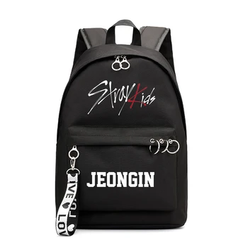 

Mochila Kpop Stray Kids Women Backpacks School Bags for Teenage Girls Laptop Backpack Hip Hop Travel Rucksack Korean Backpack