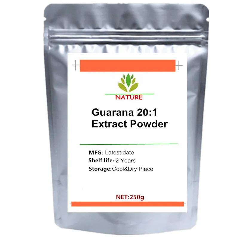 

Guarana 20:1 Extract Powder Stimulant Energy Booster Weigh Loss Assistance