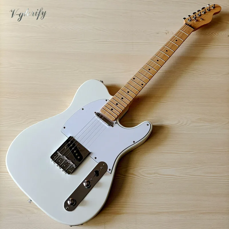 Электрическая гитара с высоким блеском 6 струн полностью твердая липа корпус 39