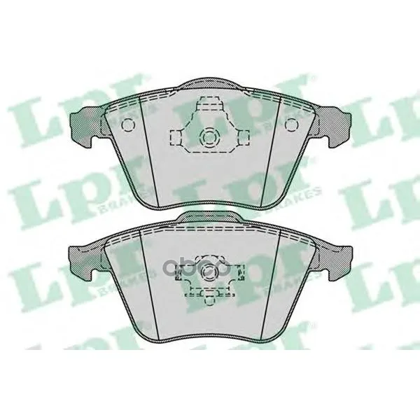 Колодки Тормозные Saab 9.3 02-15/Volvo S40/V50 1.6-2.5 04- Передние Lpr 05p1277 Lpr арт. 05P1277
