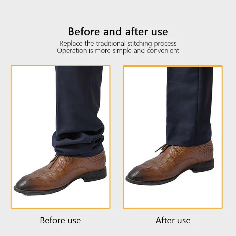 Self-Adhesive Pants Paste DIY Iron On Pants Edge Repair Pants  Jean Clothing Jean Pants Apparel Sewing Fabric Sewing Accessories