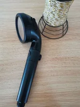 Shower-Head ANION-FILTER Massage Bathroom Rainfal High-Pressure Adjustable Black Zhangji