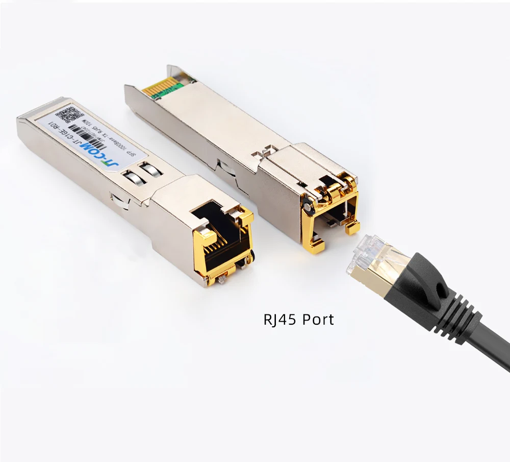 Gigabit RJ45 Медь трансивер sfp-модуля Совместимость с Cisco/Mikrotik GLC-T/SFP-GE-T 1000Base-T Ethernet FTTH Fibra оптический
