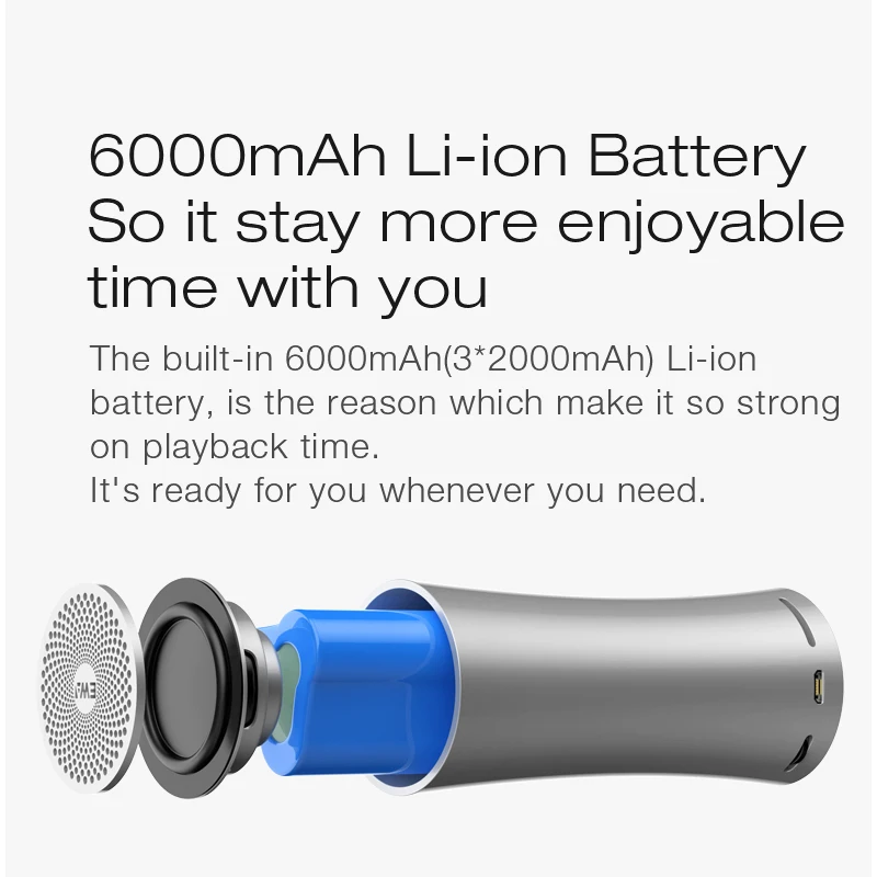 EWA ޴   Ŀ, ߿  HIFI TWS Ŀ, 6000mAh   ׷ Ŀ, MP3 ÷̾ ,  5.0 Ŀ, ޴ Ŀ  5.0 ߿ 