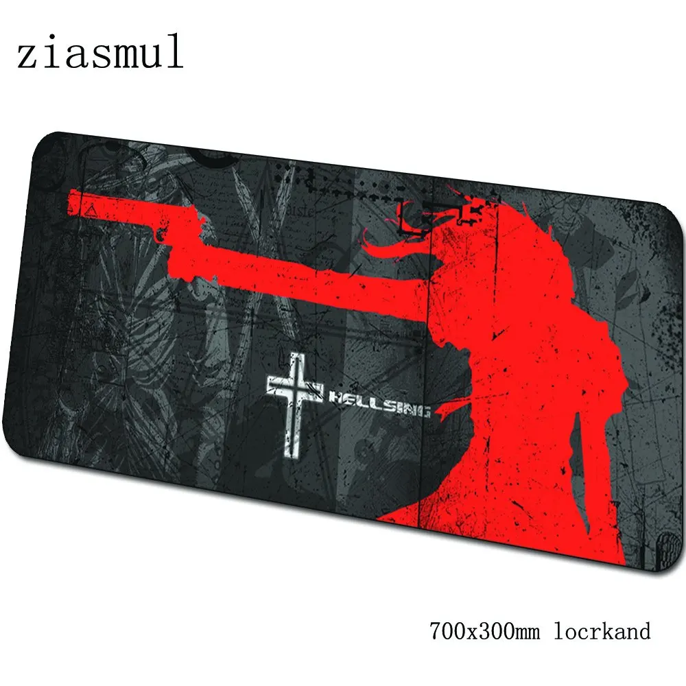 Hellsing коврик для мыши, популярный компьютерный коврик, 700x300x3 мм, игровой коврик для мыши, большой массовый узор, падмаус, клавиатура, игры, ПК, геймер, стол - Цвет: pattern 10