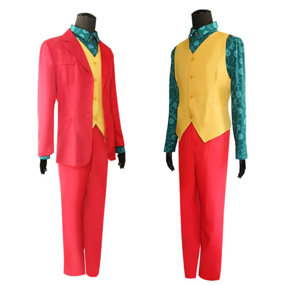 

Halloween Costume For Adult 2019 Movie Joker Men Costumes Arthur Fleck Cosplay DC Costumes For Carnival Party