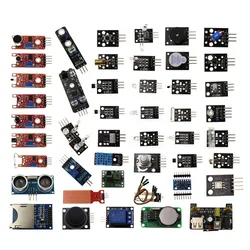 Kit de Sensor para Arduino o Microbit Nano Esp8266, 45 modelos 37, envío de datos, Diy, Kit de robótica electrónica, programador