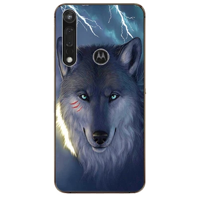 Чехол с рисунком для Moto One MACRO 6 2 дюйма мягкий чехол из ТПУ задняя крышка телефона