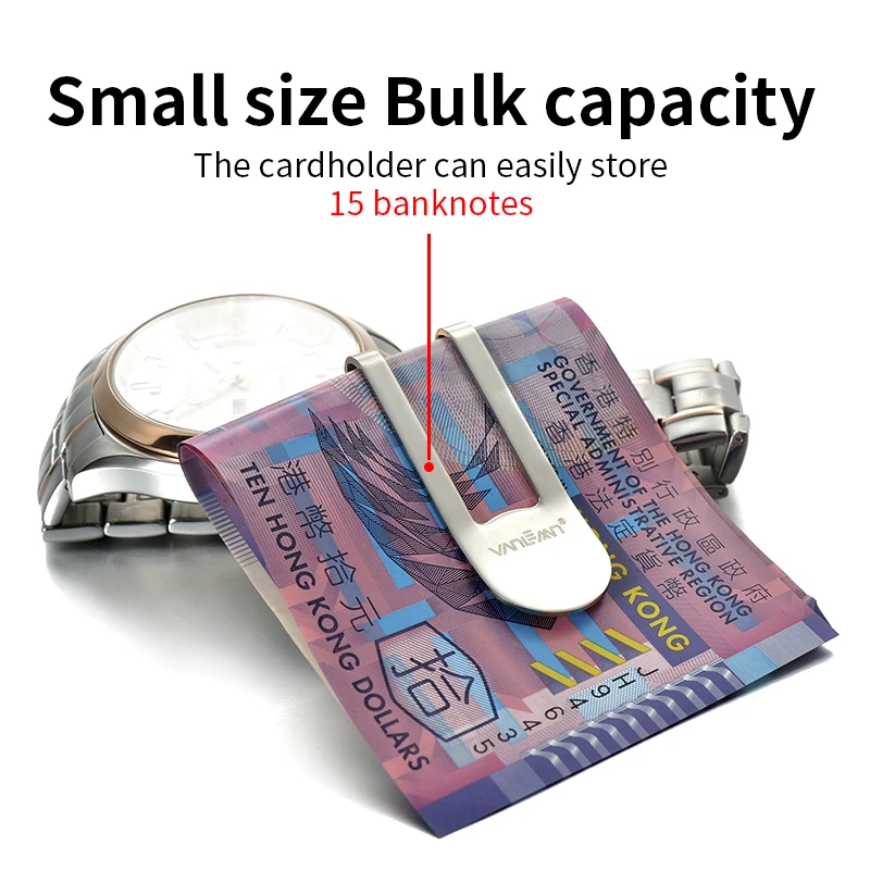 Metal Money Clip For Men Women