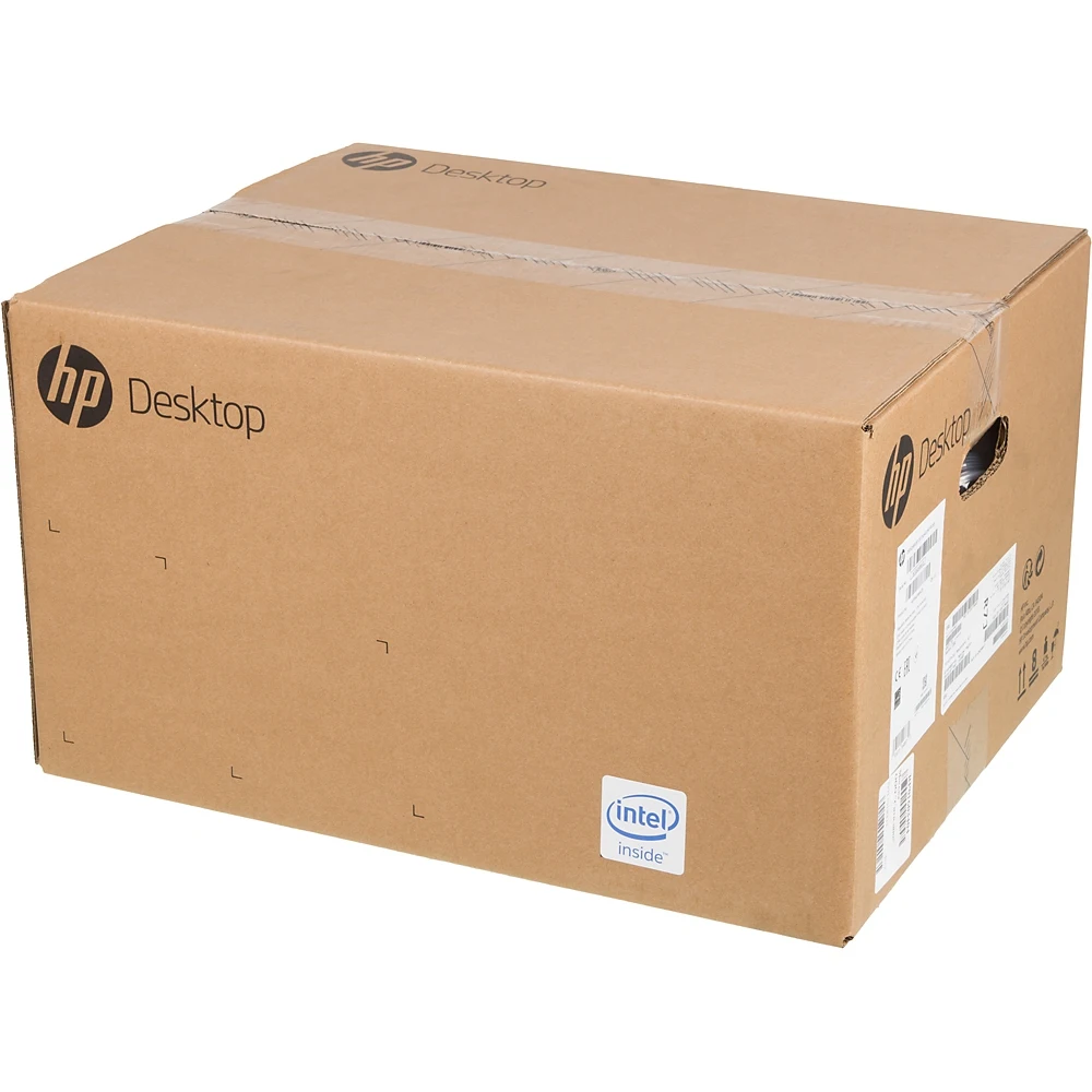 Компьютер HP 290 G2, Intel Core i3 8100, DDR4 4Гб, 1000Гб, Intel UHD Graphics 630, DVD-RW, CR, Windows 10 Professional