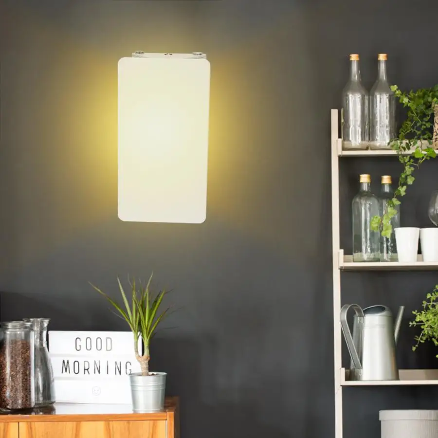 

AC 85-265V LED Wall Lamp 120 Degree Retation Indoor Sample Style For Stair Corridor Energy Saving Light
